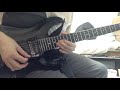 SEX MACHINEGUNS 頬白鮫の悲劇 guitar solo cover