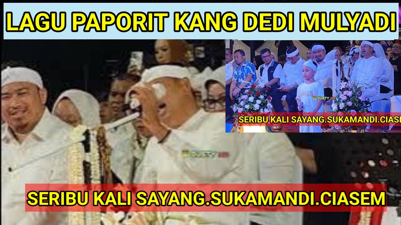 LAGU PAPORIT KDM.SERIBU KALI SAYANG.SUKAMANDI.CIASEM.Gusty hd