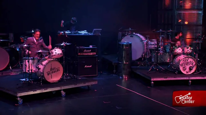 Max and Jay Weinberg duet at Guitar Center's 21st Annual Drum-Off Finals (2009)