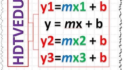 2 of 10 | Equation of a Line | y=mx+b | HDTVEDU | Math | Experience Success | 1784