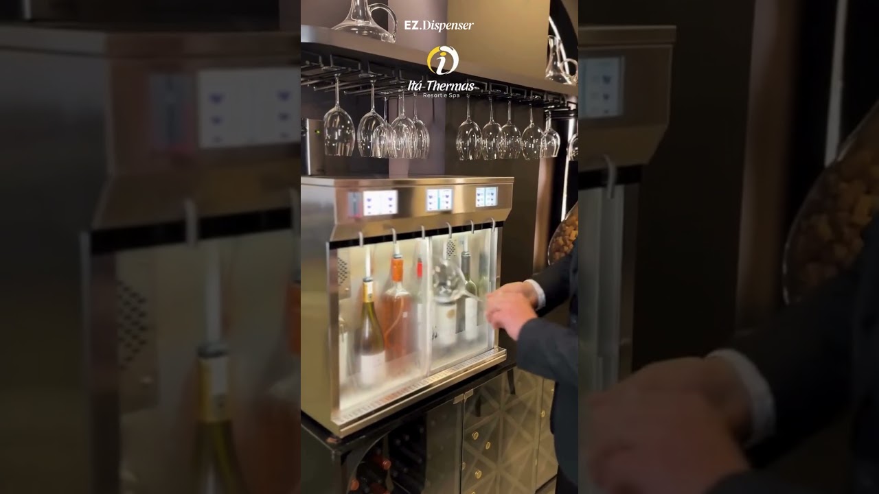Depoimento em vídeo de Itá Thermas sobre o dispenser de vinho EZ.Dispenser