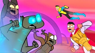 TRIANGLE vs MONKEY vs INVINCIBLE part 43 на русском