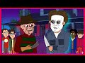 Halloween vs Freddy Krueger (Parody Animation) w/ The Big Bang Theory