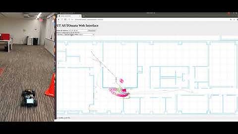 Graph based navigation using A* on UT-Automata mobile robot