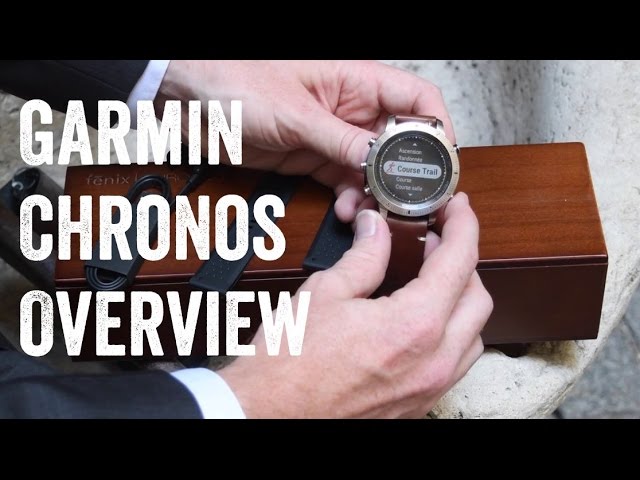 Garmin Fenix Chronos Hands-on -
