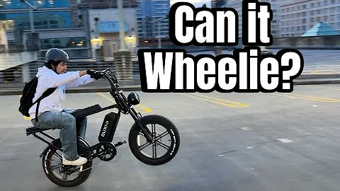 Testing the OUXI V8 on a Rideout!