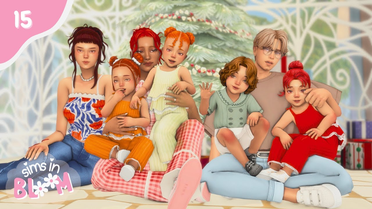 WINTERFEST, но эта семья просто кошмар.. // Эпизод 15 // The Sims 4 - The Sims in Bloom Legacy: S...