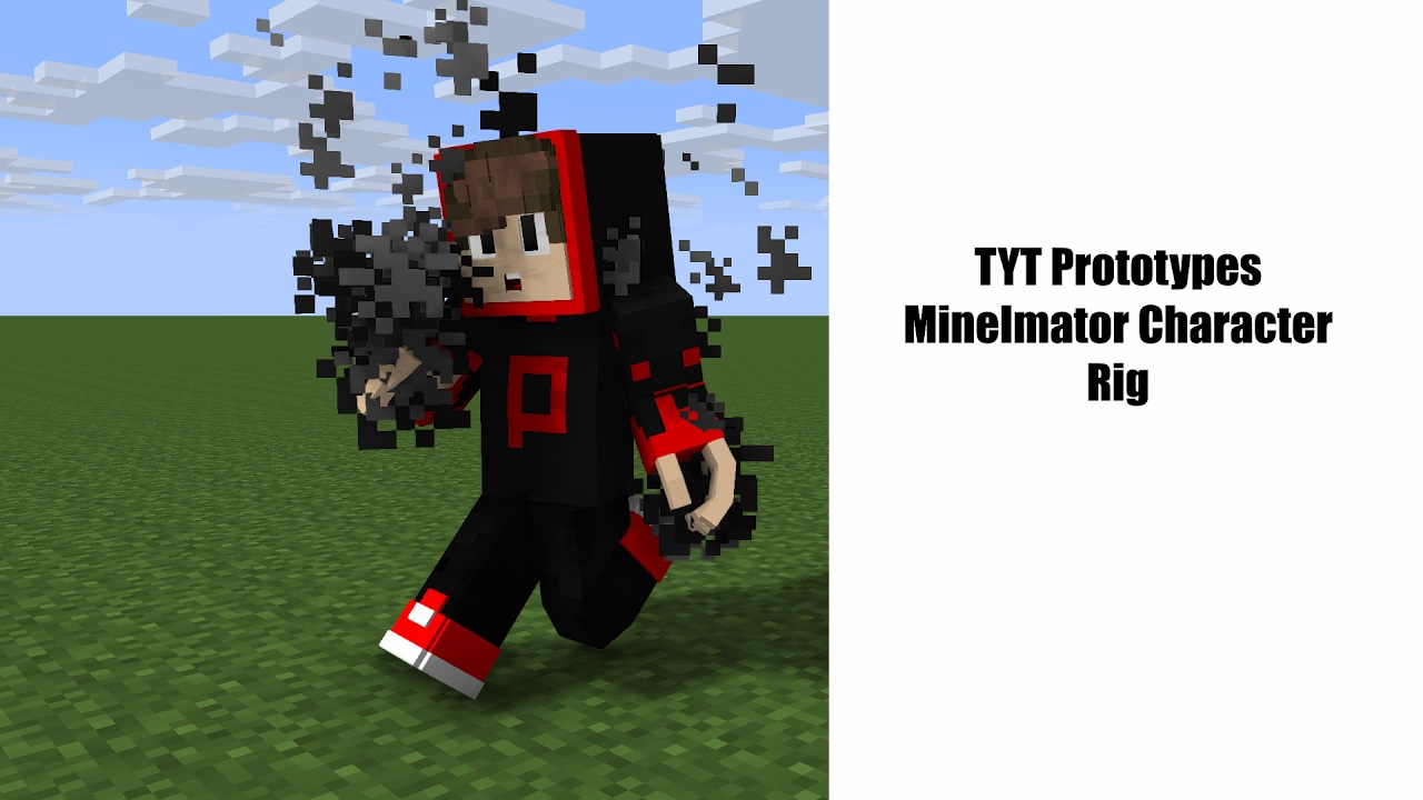 Mineimator Character Rig TYT Prototypes MineImator 1 0 6 Character Rig | DownLoad In Description ...