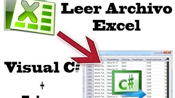 Leer archivo de Excel con C# usando Linq