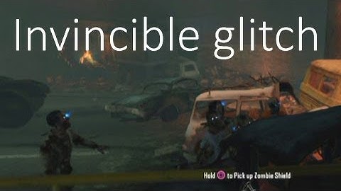 Black ops 2 easy to do invincibility glitch