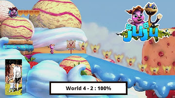 Juju: 100% Walkthrough / Achievement Guide - World 4 - 2 : 100%
