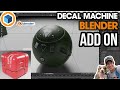 Intro to DECAL MACHINE - the Amazing Blender Decal Add-On!