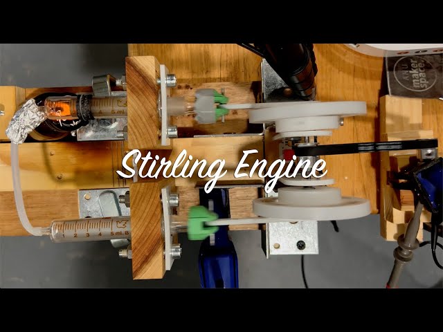 Moteur Stirling Alpha - Les Fabs de Bee