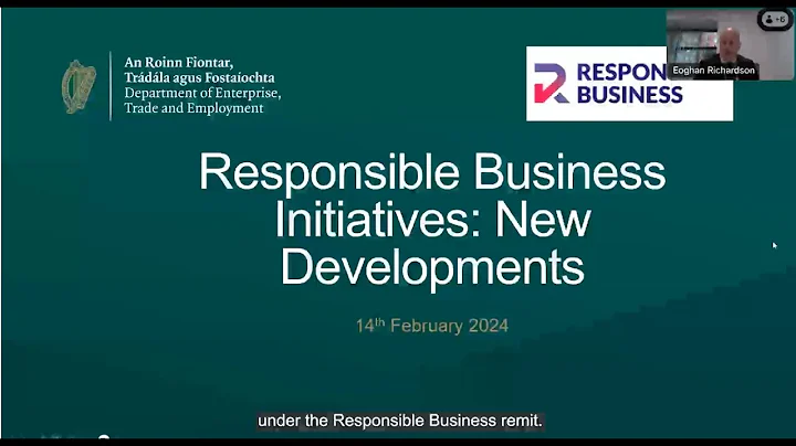 Responsible Business Initiatives: New Developments