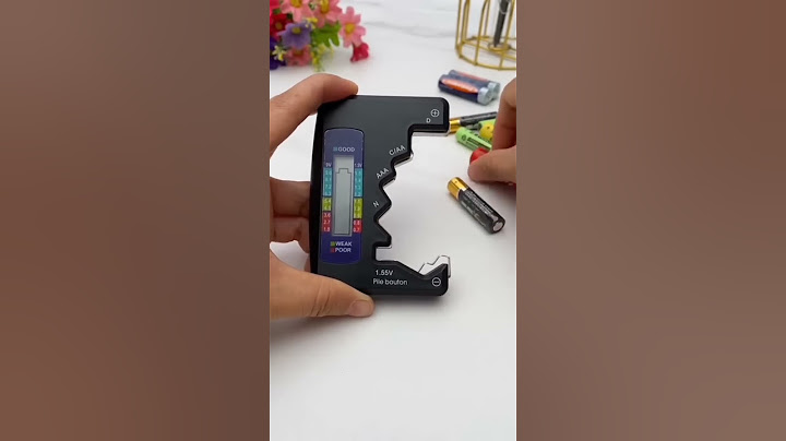 Battery tester checker #battery #electrician |product link in description