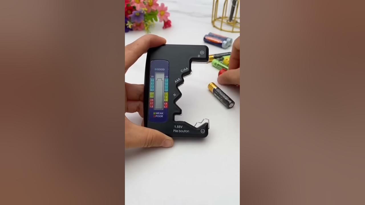 Battery tester checker #battery #electrician |product link in description