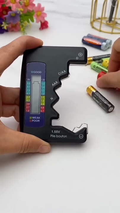 Battery tester checker #battery #electrician |product link in description