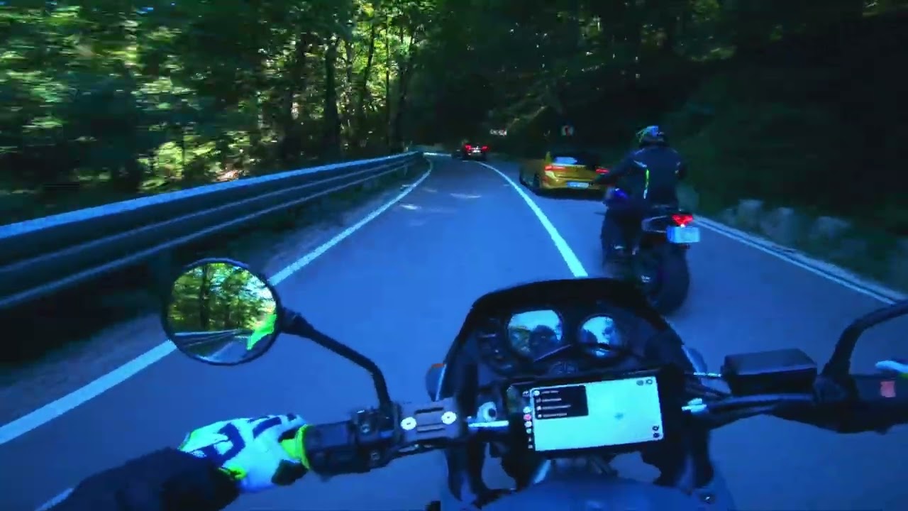 Kawasaki KLE 500  & Yamaha MT-07 - Biharfüred Románia RAW