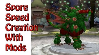 Spore Speed Creation Crimson Cherry Bush Dragon