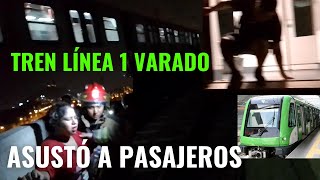 EXPERIENCIA QUE VIVIERÓN LA NOCHE EN QUE EL TREN ELEVADO DE LIMA QUEDÓ PARALIZADO