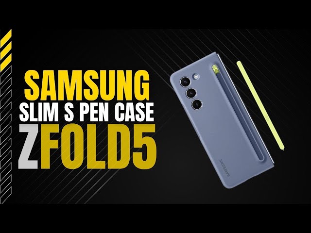 Samsung - Galaxy Z Fold5 Slim S Pen Case - Graphite