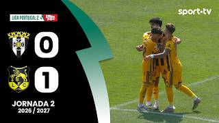 Amarante FC vs Lusitânia Lourosa highlights