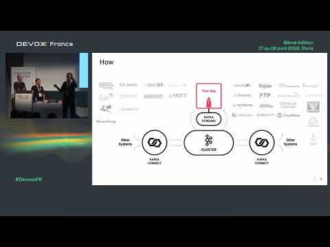 Apache Kafka, de haut en bas (Florent Ramière, Jean-Louis Boudart, Nicolas Romanetti)
