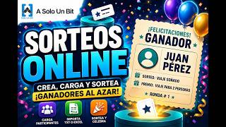 Sorteo online gratis con Excel o lista | A Solo Un Bit screenshot 4