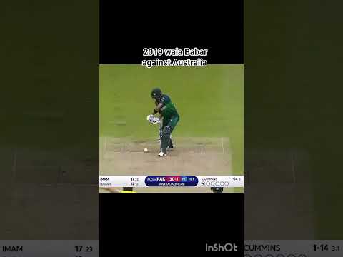 Babar azam classy batting against Australia @ICC @Babarplays56  #cricket #viral