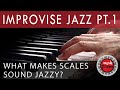 How to improvise Jazz Piano. Part 1. The Bebop Scale.