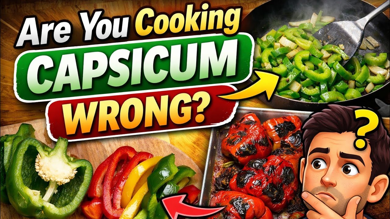 Are You Cooking Capsicum Wrong? 🤔
