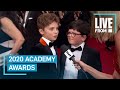 Watch "Jojo Rabbit" Stars' Adorable Argument at 2020 Oscars | E! Red Carpet & Award Shows