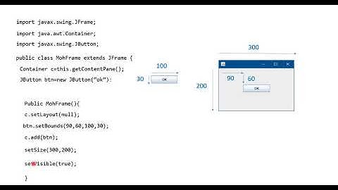 java GUI الواجهات الرسومية