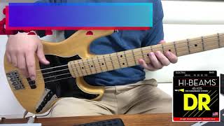 【奏法別比較】エレキベース弦評価（DR MR-45 HI-BEAM Stainless Medium）
