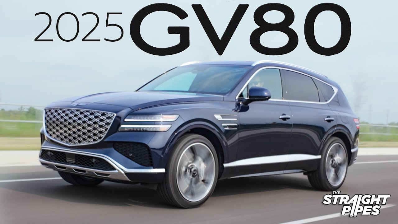 THIS or a base Benz/BMW?? NEW 2025 Genesis GV80 Review