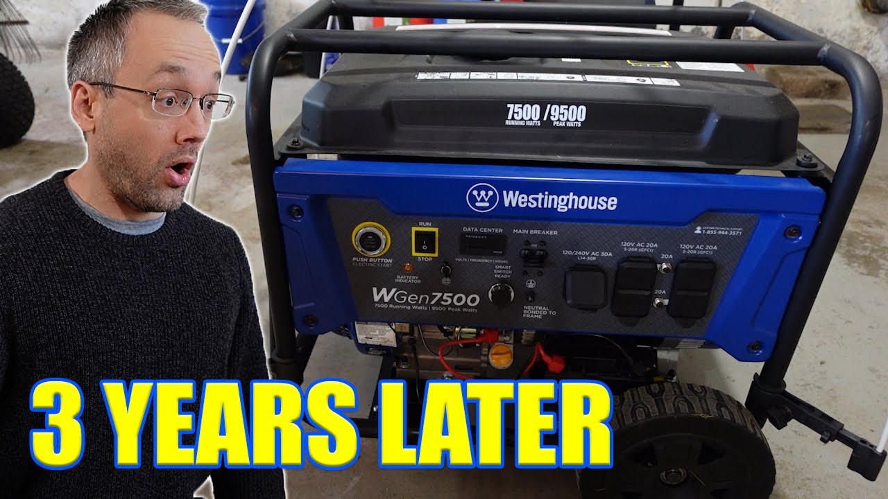 Westinghouse WGEN7500 Review - 3 Years Later Pros & Cons
