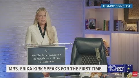 Erika Kirk, Charlie Kirk