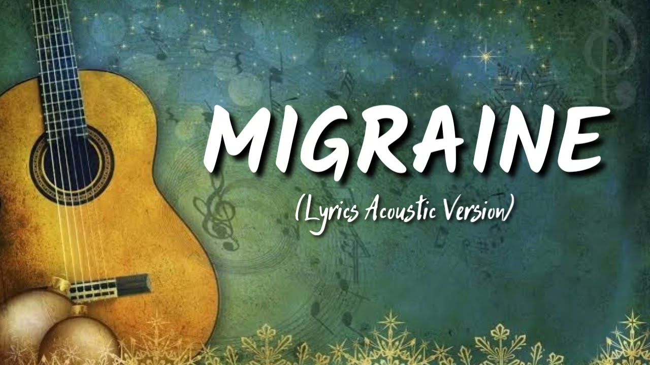 Migraine Lyrics (Acoustic cover Jr and Tere) Moonstar88