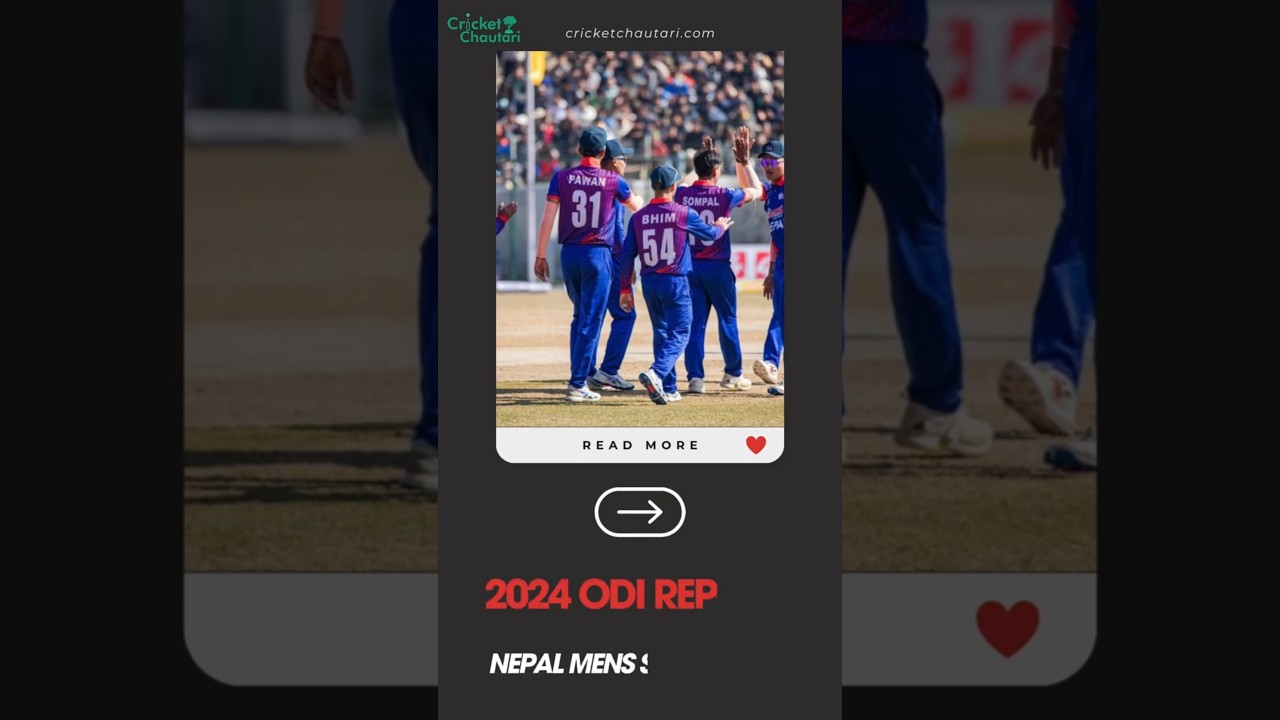 2024 ODI Recap of Nepal Cricket Team