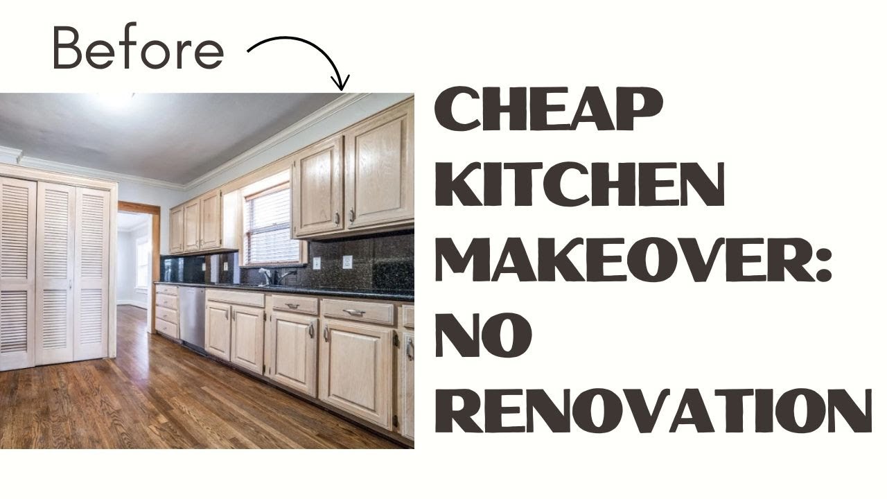How to Update a Kitchen Without Without a Renovation? - YouTube