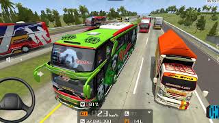Game Bus Simulator Indonesia Bus Restu Panda Bawa Rombongan Pemain Persija Ke Bandung screenshot 1