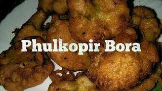 ফুলকপির বড়া || Phulkopir Bora || নিরামিষ স্বাদে ফুলকপির বড়া || Cauliflower Pakoda || Food Heaven