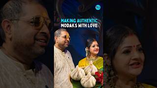Authentic Ukadiche Modak with Mahadevan Family!! | Curly Tales #shorts