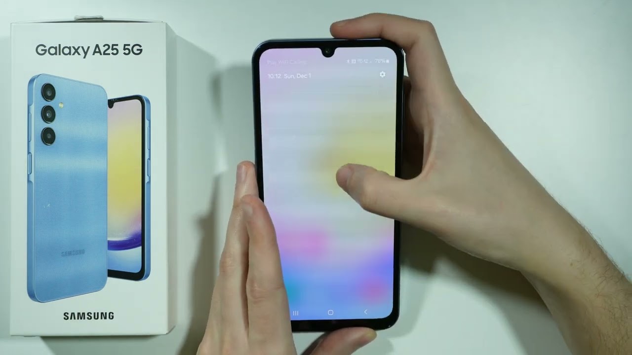 Samsung Galaxy A25 5G Light Blue 64GB未使用