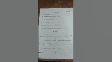 KSOU / 2nd year BA / 2025 July cycle/ English question paper.