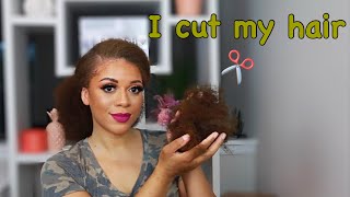 I Cut My Hair No Heat Needed