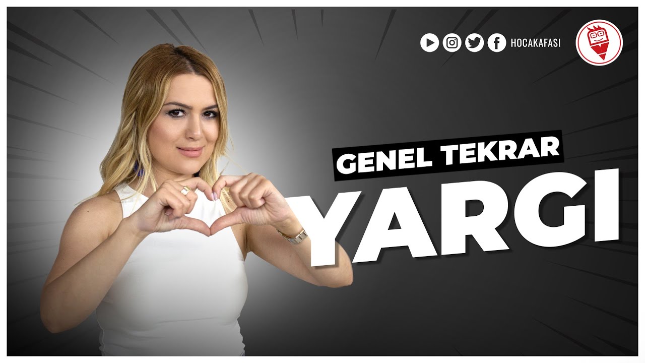 7) Yargı Full Tekrar - Esra Özkan Karaoğlu (KPSS VATANDAŞLIK GENEL TEKRAR) 2022