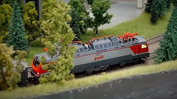 Сапсан, ЭП20, грузовые и пассажирские поезда РЖД, электрички - модели поездов, как настоящие поезда!