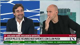Javier Milei Se Reunirá Nuevamente Con Elon Musk; Hablarán Sobre Inteligencia Artificial