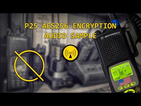 P25 AES256 Encryption Audio Sample